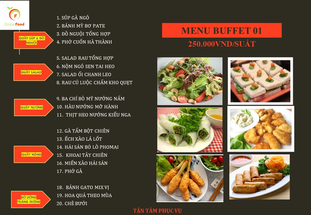 Menu Buffet 01