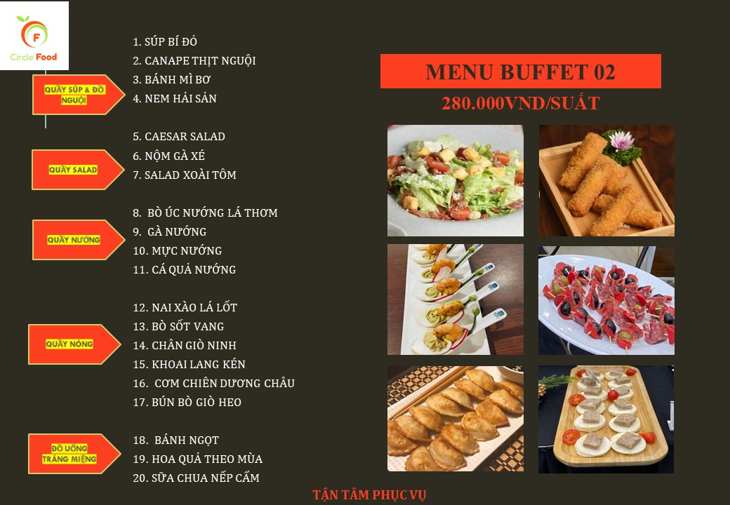 Menu Buffet 02