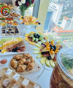 Circle Food tổ chức tiệc teabreak hội thảo văn phòng Microsoft Vietnam tại tòa nhà Capital Place Liễu Giai – Ba Đình giá rẻ