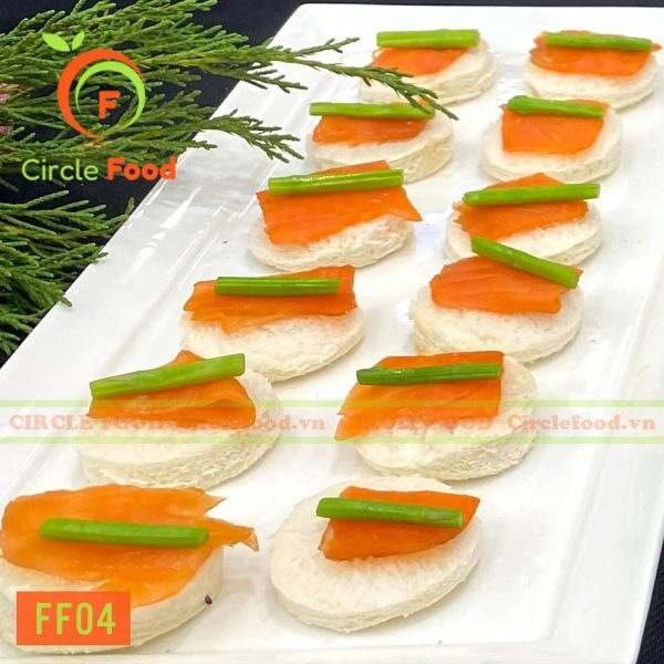 Menu thực đơn set tiệc Finger food FF04