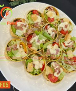 Menu thực đơn set tiệc Fingerfood FF05 ngon
