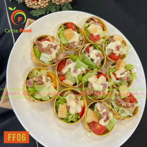 Menu thực đơn set tiệc Fingerfood FF06 chất lượng