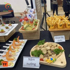 finger food khai trương BMW Lê Văn Lương và BMW Lê Duẩn