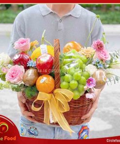 Giỏ quà tặng trái cây hoa quả FB16