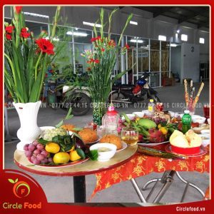 cúng khai trương ngành may