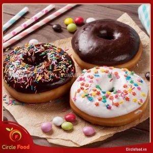 cách làm bánh donut bằng nồi chiên không dầu