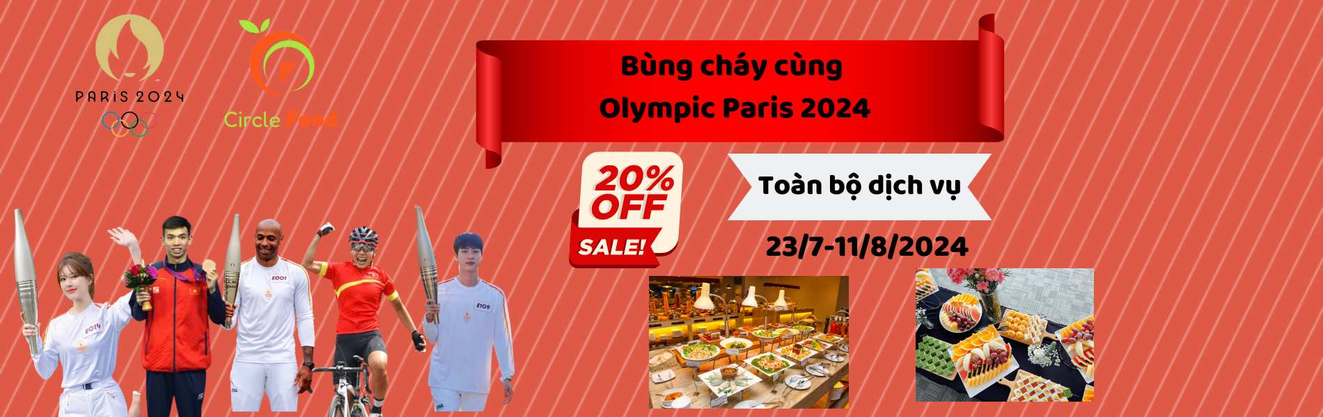 Bùng cháy cùng Olympic Paris 2024