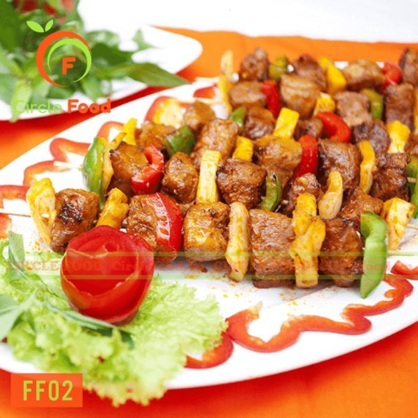 Menu thực đơn set tiệc Finger food FF02