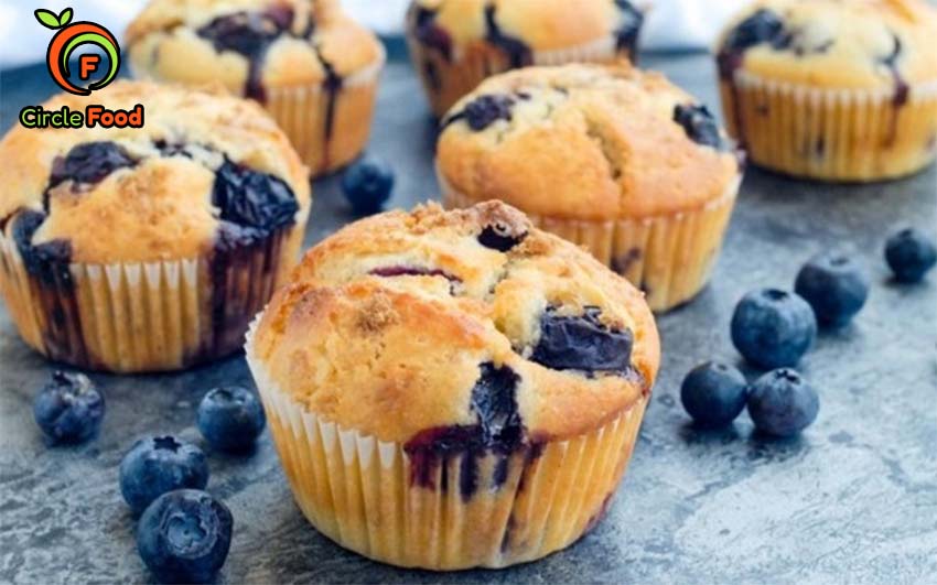 bánh muffin nho khô
