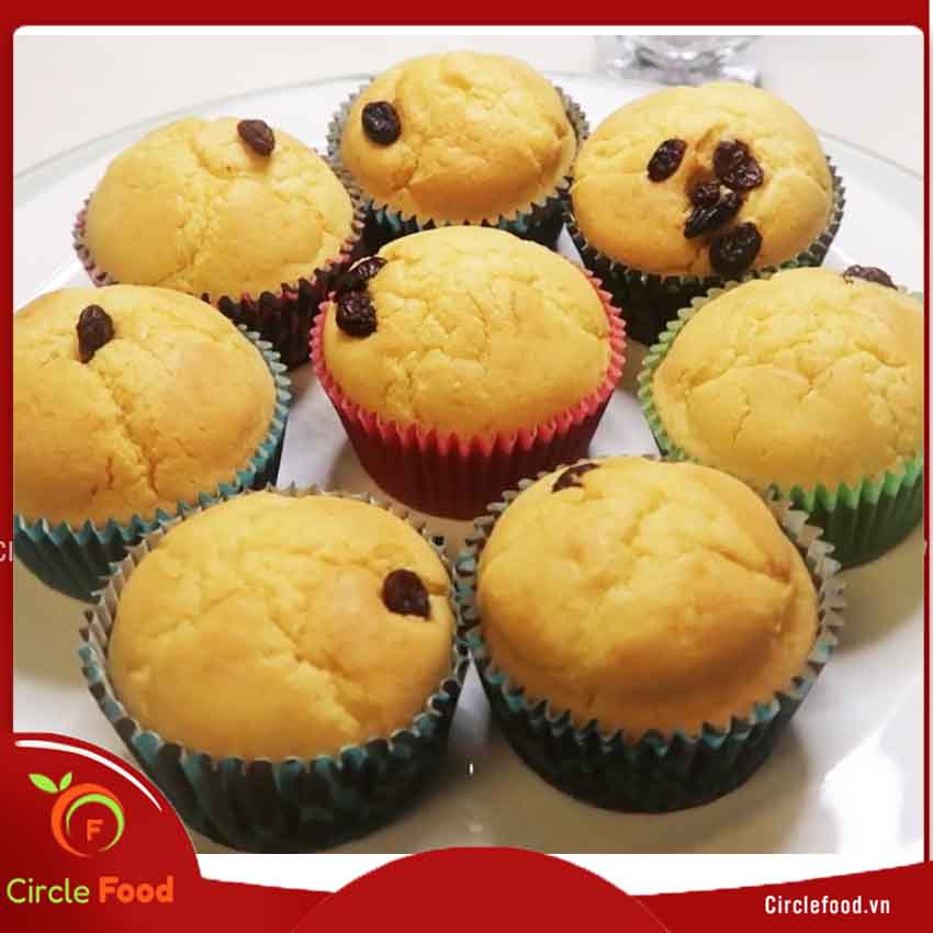 Cách làm bánh cupcake bằng lò vi sóng