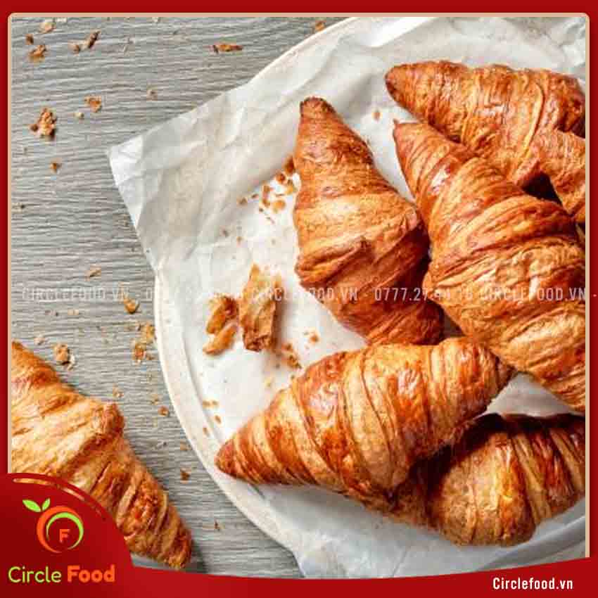 cách làm bánh sừng bò croissant trứng muối