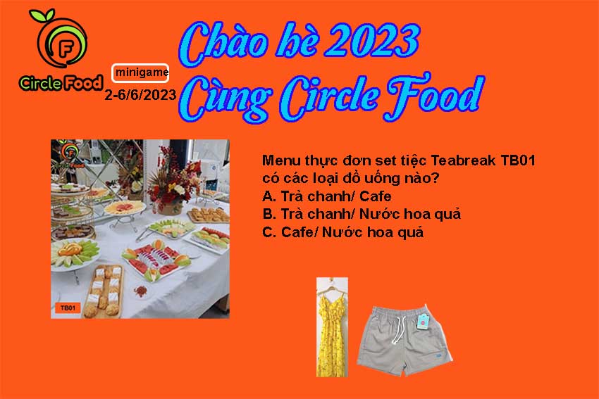 minigame chào hè 2023 cùng Tiệc Ngon Hà Nội