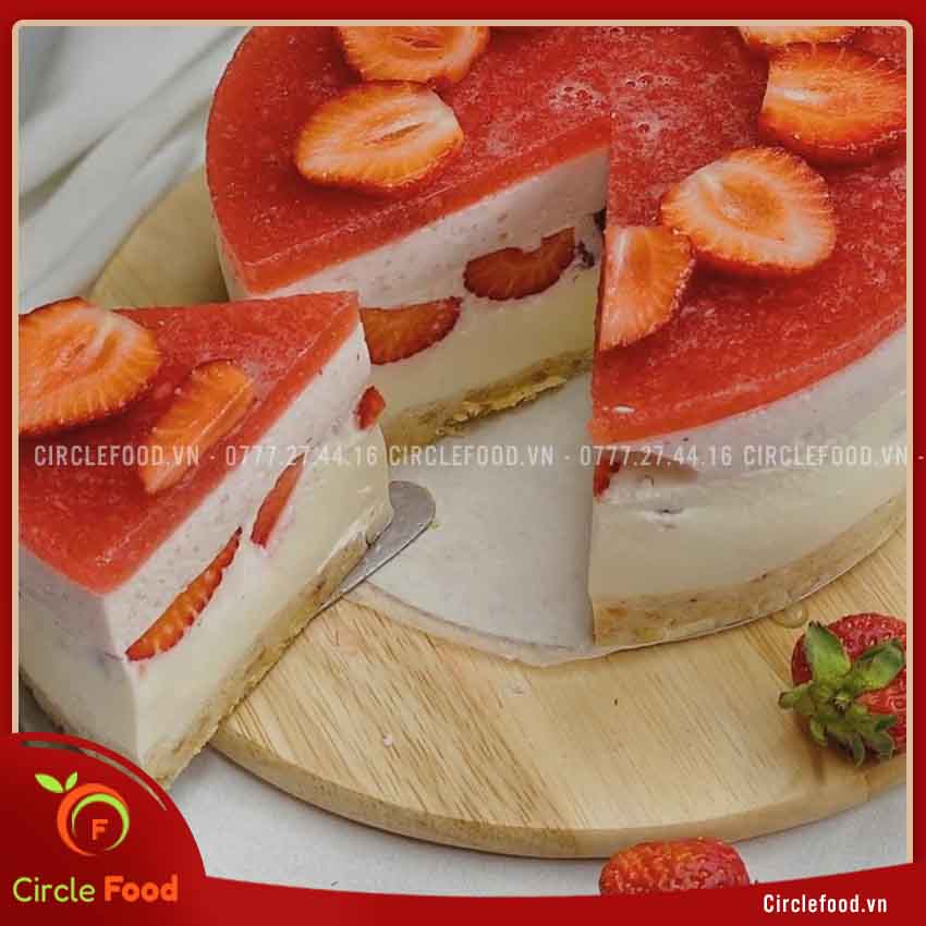 cách làm bánh pudding vị dâu