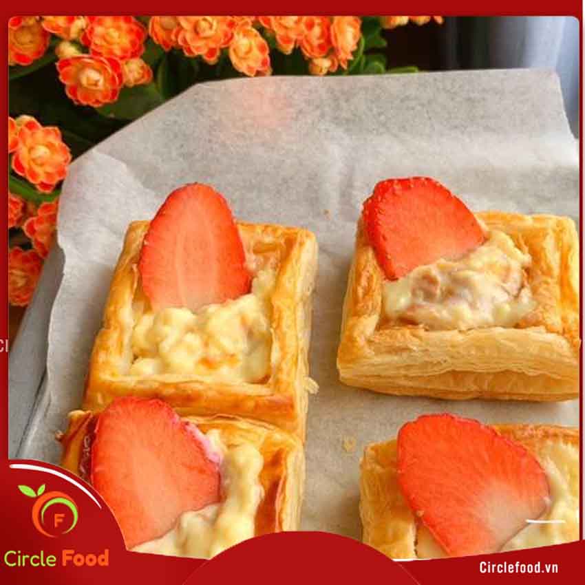 Cách làm bánh ngàn lớp danish