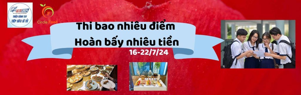 Thi bao nhiêu điểm Hoàn bấy nhiêu tiền