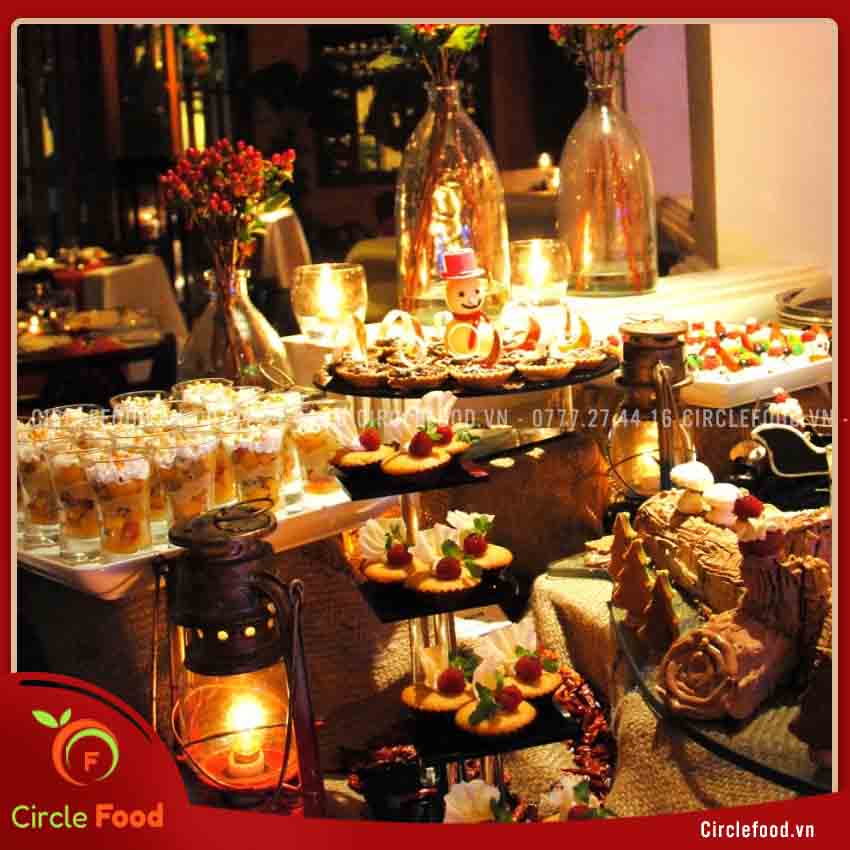 Thực đơn tiệc buffet giáng sinh