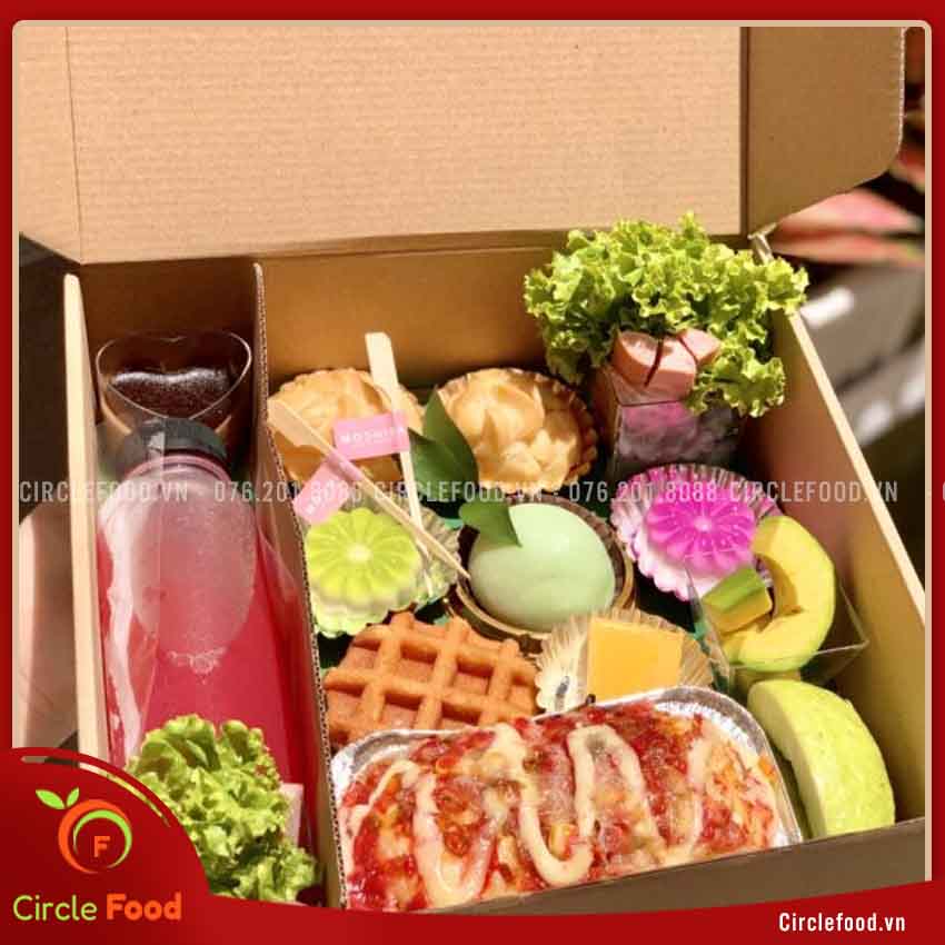 set teabreak box cho hội nghị
