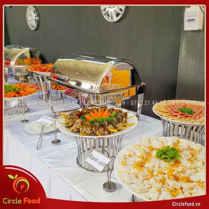 thực đơn tiệc buffet 300k