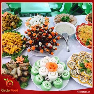 tiệc buffet trung thu cho bé