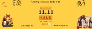 ưu đãi Đón 11.11 nhận ngàn Deal Sốc Nhân ngày lễ độc thân 2023