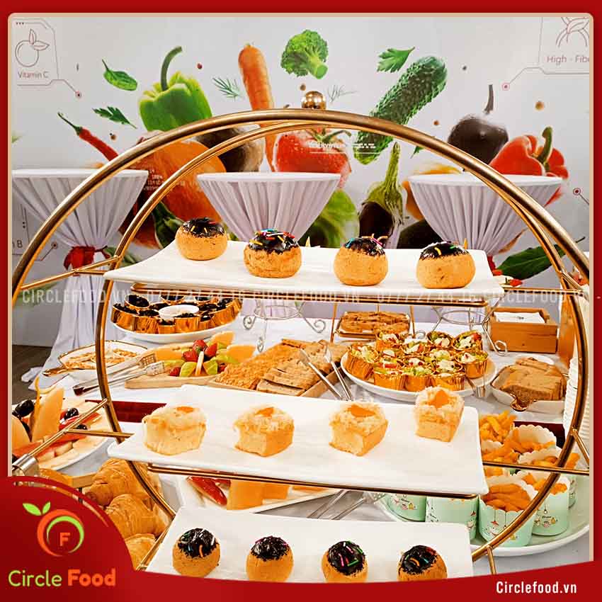 Tiệc Ngon Hà Nội tổ chức tiệc teabreak công ty Trang Vàng Trực Tuyến 2024 20