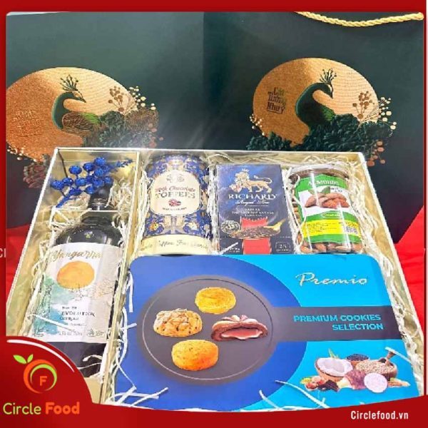 GIỎ HỘP QUÀ TẾT C1