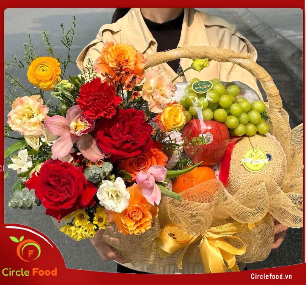 giỏ đựng trái cây cao cấp