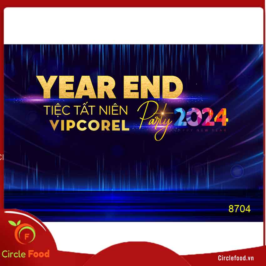 backdrop Year End Party