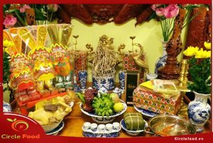 thủ tục làm lễ cúng ông Công ông Táo - bàn thờ
