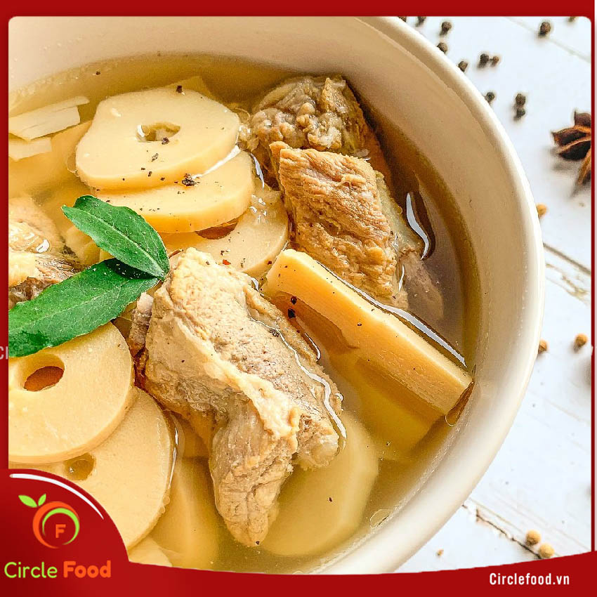 Canh măng hầm xương bao nhiêu calo 3