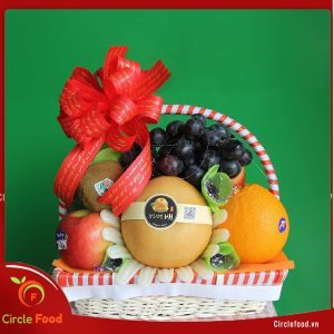 giỏ trái cây ngũ quả