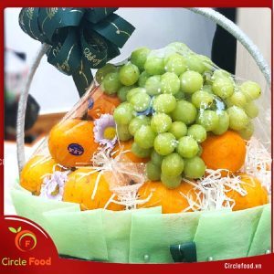 mua giỏ hoa quả làm quà