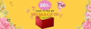 Quốc Tế Phụ nữ - Siêu sale cực dữ