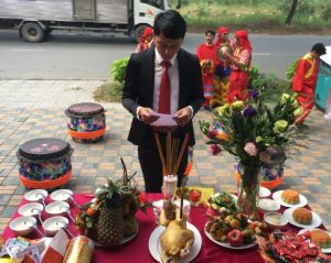 cúng khai trương công ty