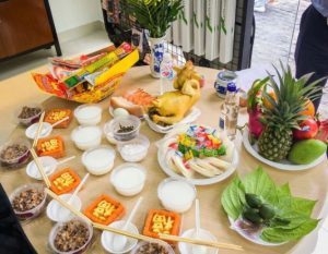 cúng khai trương tiệm tóc