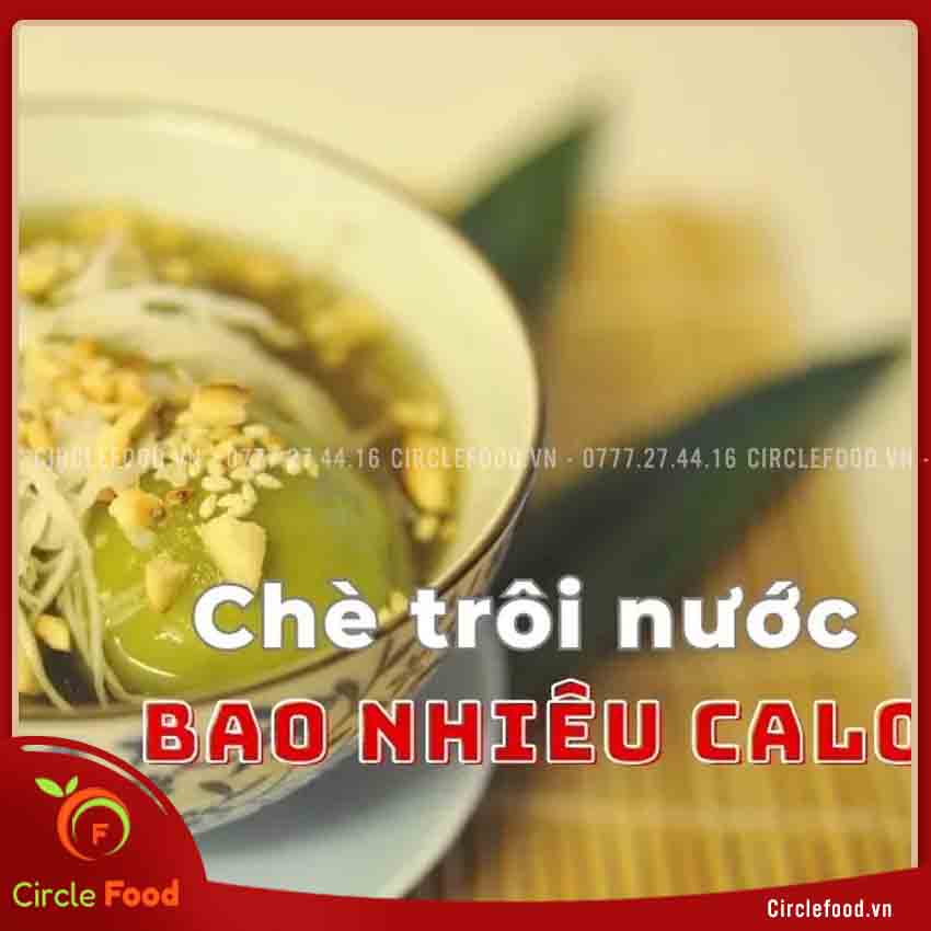 1 viên bánh trôi nước bao nhiêu calo