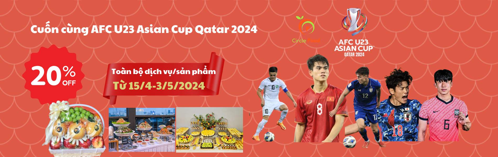 Cuốn cùng AFC U23 Asian Cup Qatar 2024