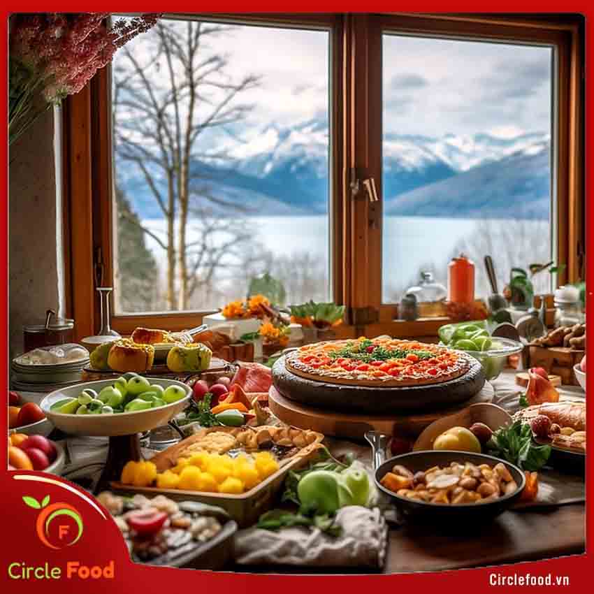tiệc buffet Halloween cho trẻ mầm non