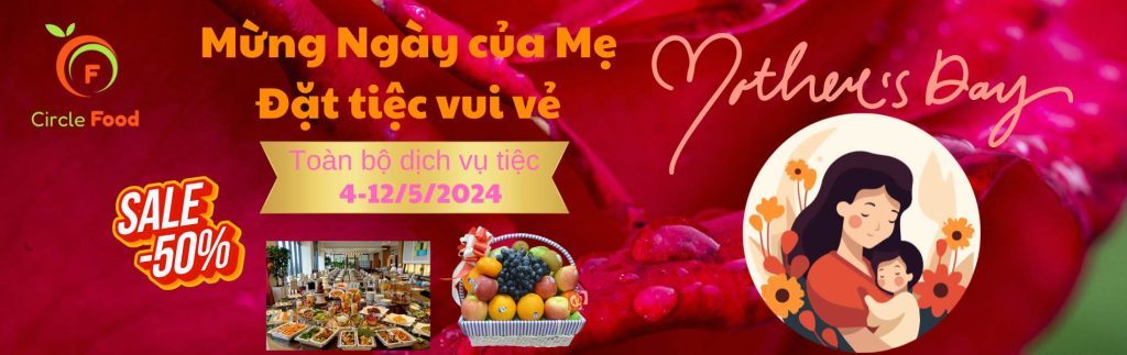 Mừng Ngày của Mẹ đặt tiệc vui vẻ